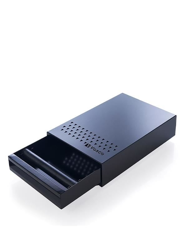 Vosco VSC-PCS Kahve Posa Çekmecesi Knock Box, Siyah