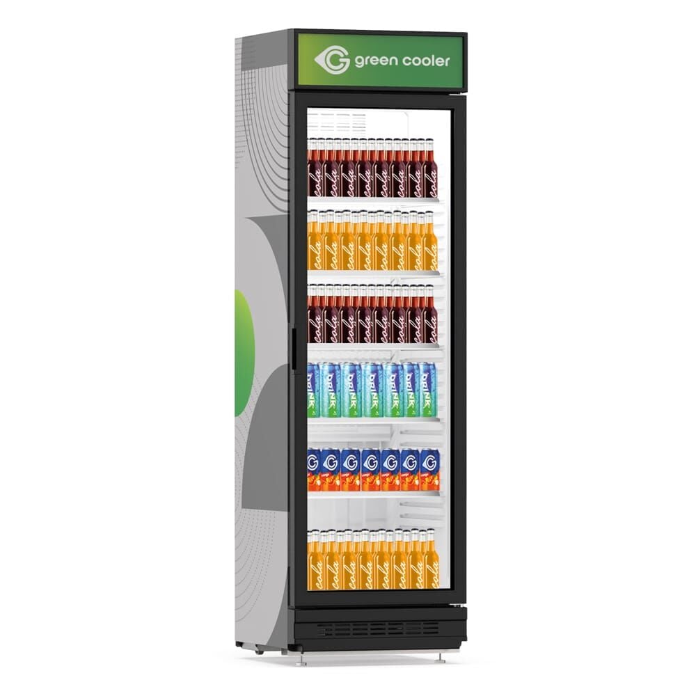 Green Cooler 375 EC – 358 Lt Ticari Dik Tip Şişe Soğutucu