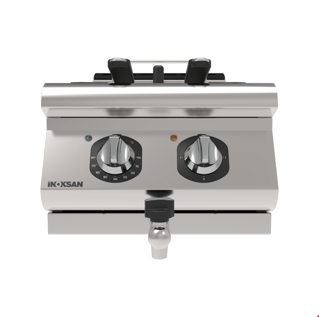 İNOKSAN INO-7FE10S Set Üstü Elektrikli Fritöz (12 kW) - Perfect 700 Seri, Çift Sepetli
