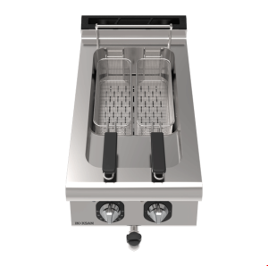 İNOKSAN INO-7FE10S Set Üstü Elektrikli Fritöz (12 kW) - Perfect 700 Seri, Çift Sepetli
