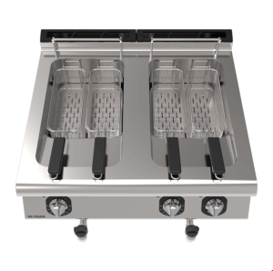 İNOKSAN INO-7FE20S Set Üstü Elektrikli Fritöz (24 kW) - Perfect 700 Seri, Çift Havuzlu