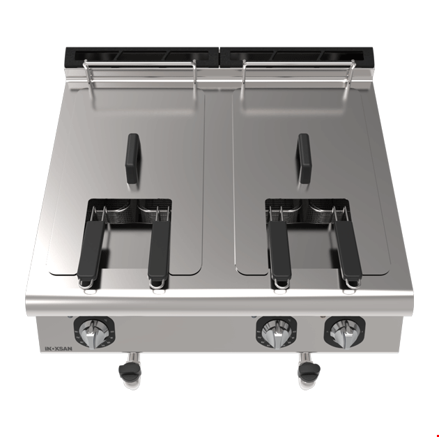 İNOKSAN INO-7FE20S Set Üstü Elektrikli Fritöz (24 kW) - Perfect 700 Seri, Çift Havuzlu