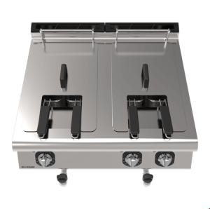 İNOKSAN INO-7FE20S Set Üstü Elektrikli Fritöz (24 kW) - Perfect 700 Seri, Çift Havuzlu