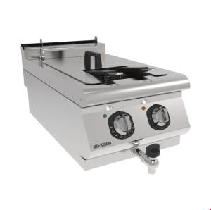 İNOKSAN INO-7FE10S-S Ekonomik Seri Set Üstü Fritöz (10,5 kW) - Tek Havuzlu