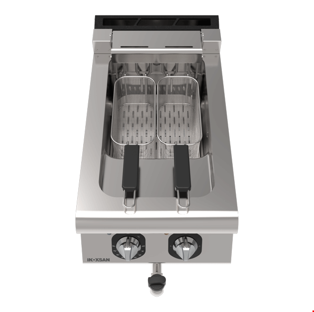 İNOKSAN INO-7FE10S-S Ekonomik Seri Set Üstü Fritöz (10,5 kW) - Tek Havuzlu