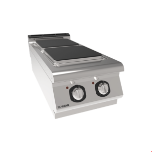 İNOKSAN INO-9KE10S Elektrikli Setüstü Kuzine (8 kW) - Perfect 900 Seri, 2 Kare Plakalı