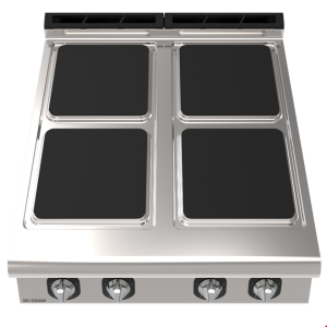 İNOKSAN INO-9KE 20S Elektrikli Setüstü Kuzine (16 kW) - Perfect 900 Seri, 4 Plakalı