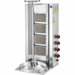 Remta D08 4 Radians Gas (CE) Doner Kebab Cooker