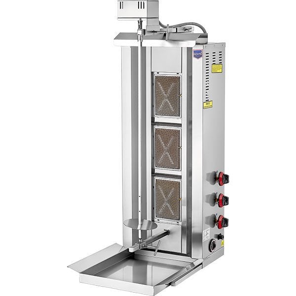 Remta D06(M) 3 Radyanlı Üstten Motorlu Gazlı (CE) Döner Ocağı