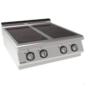 İNOKSAN INO-9KE 21S Elektrikli Seran Cam Kuzine (12 kW) - Perfect 900 Seri, Çift Plakalı