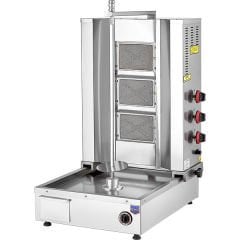 Remta D06(A) 3 Radyanlı Alttan Motorlu Gazlı (CE) Döner Ocağı