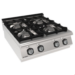 İNOKSAN INO-9KG 20S Gazlı Setüstü Kuzine (30 kW) - Perfect 900 Seri, 4 Gözlü