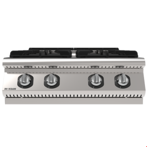 İNOKSAN INO-9KG 20S Gazlı Setüstü Kuzine (30 kW) - Perfect 900 Seri, 4 Gözlü