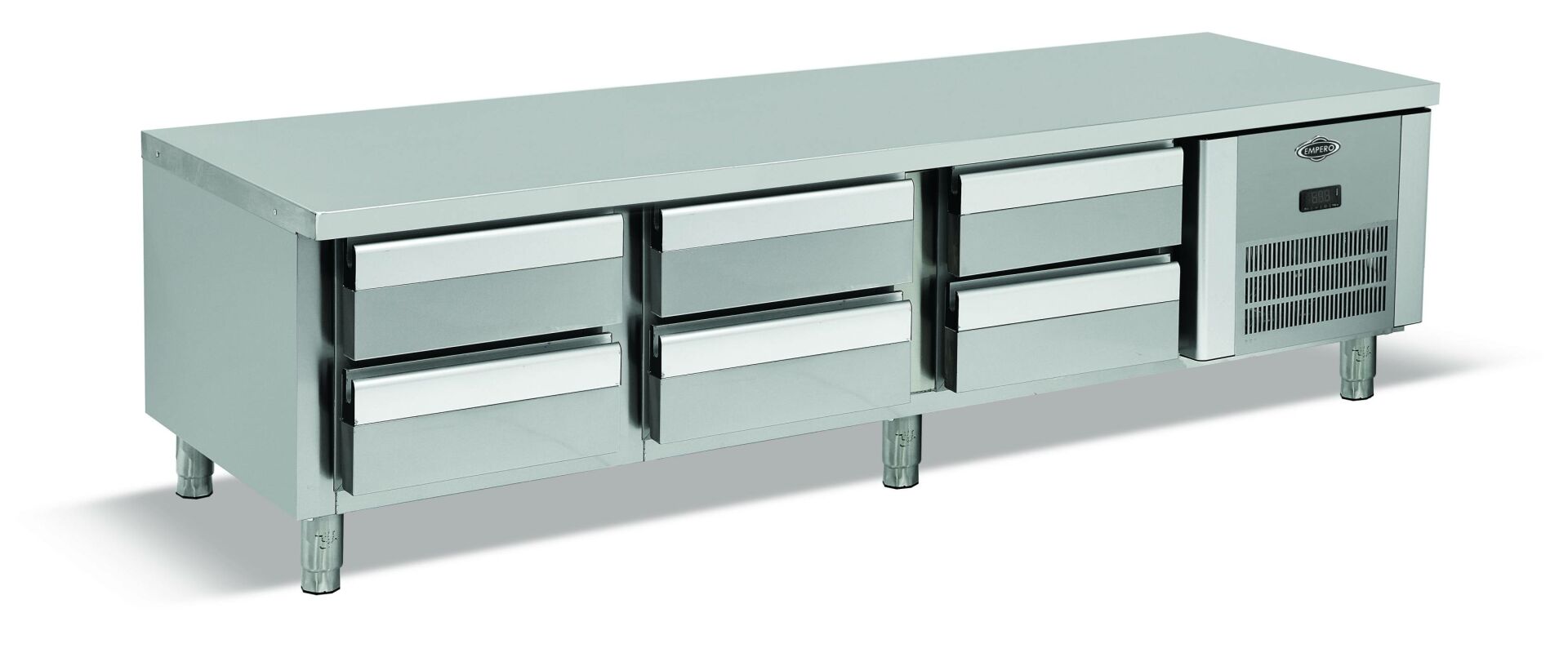 Empero Set Altı Buzdolabı 6 Çekmeceli EMP.200.70.01-S