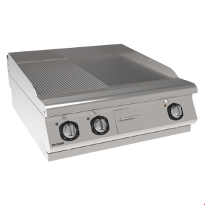 İNOKSAN INO-9IE 22S Elektrikli Setüstü Izgara (12 kW) - Perfect 900 Seri, Oluklu+Düz