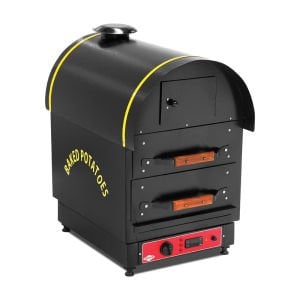 فرن بطاطس امبيرو كهربائي مع درجين 24-30 قطعة / ساعة EMP.KFE.020.2