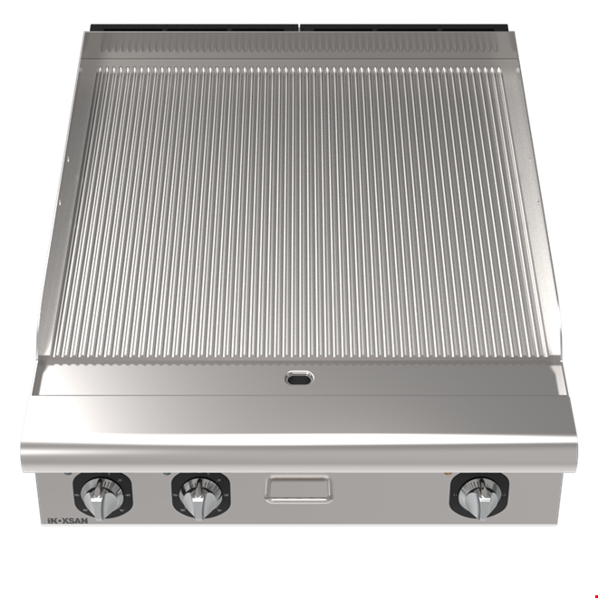 İNOKSAN INO-9IE 21S Elektrikli Setüstü Izgara (12 kW) - Perfect 900 Seri, Oluklu Yüzey
