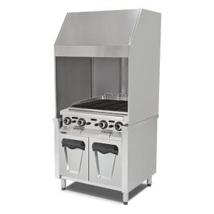 Empero Paslanmaz Duvar Tip Kömürlü Izgara 120 Cm Izgara EMP.OCK.020-W