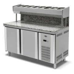 Empero Granitli Pizza Ve Salata Buzdolabı 2 Kapılı EMP.150.80.01-PSYG