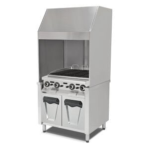 Empero Paslanmaz Duvar Tip Kömürlü Izgara 160 Cm Izgara EMP.OCK.030-W