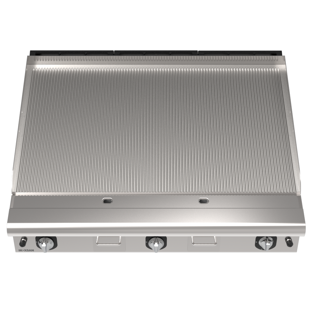 İNOKSAN INO-9IG 31S Gazlı Setüstü Izgara (18 kW) - Perfect 900 Seri, 1.5 Modül Oluklu Yüzey