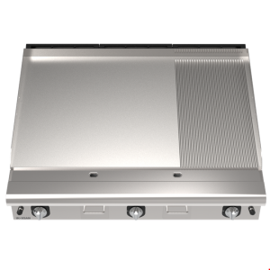 INO-9IG 32S Gazlı Setüstü Izgara (18 kW) - Perfect 900 Seri, 1.5 Modül Düz+Oluklu