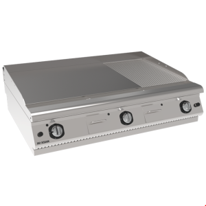 INO-9IG 32S Gazlı Setüstü Izgara (18 kW) - Perfect 900 Seri, 1.5 Modül Düz+Oluklu