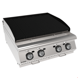 İNOKSAN INO-9LG20S Gazlı Setüstü Sulu ve Lavataşlı Izgara (20,6 kW) - Perfect 900 Seri, 80 cm