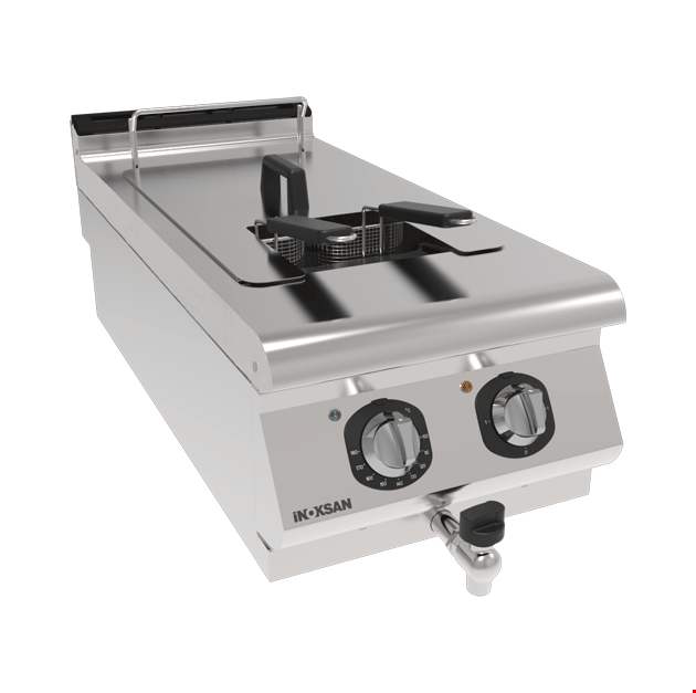 İNOKSAN INO-9FE10S Elektrikli Dolaplı Fritöz (18 kW) - Perfect 900 Seri, Tek Havuz, 2 Sepet