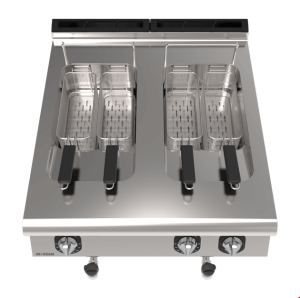 İNOKSAN INO-9FE20S Elektrikli Dolaplı Fritöz (36 kW) - Perfect 900 Seri, Çift Havuz, 4 Sepetli