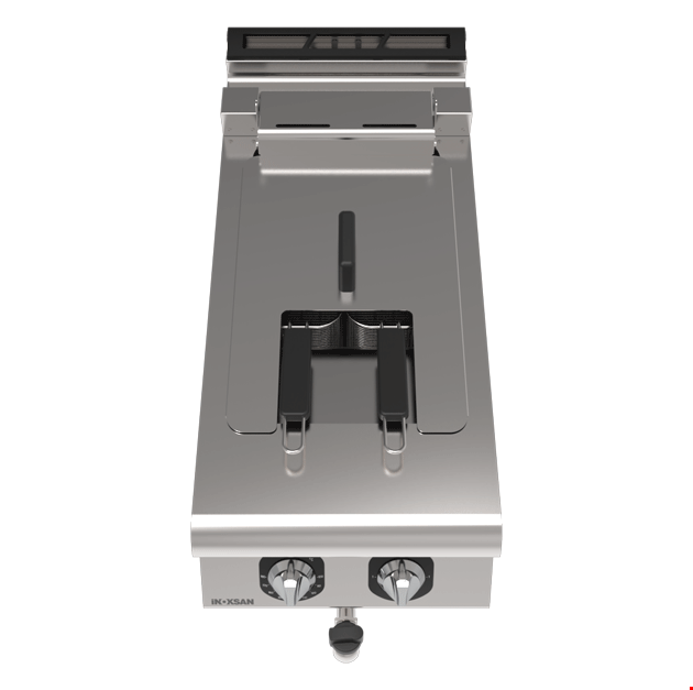 İNOKSAN INO-9FE10S-S Elektrikli Setüstü Fritöz (16,5 kW) - Ekonomik 900 Seri, 1/2 Modül