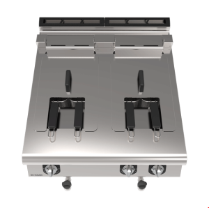 İNOKSAN INO-9FE20S-S Elektrikli Setüstü Fritöz (33 kW) - Ekonomik 900 Seri, Çift Havuz, 4 Sepetli