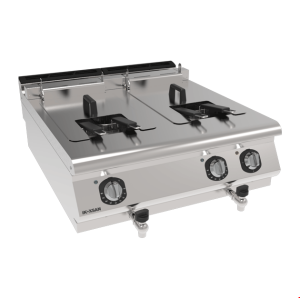 İNOKSAN INO-9FE20S-S Elektrikli Setüstü Fritöz (33 kW) - Ekonomik 900 Seri, Çift Havuz, 4 Sepetli