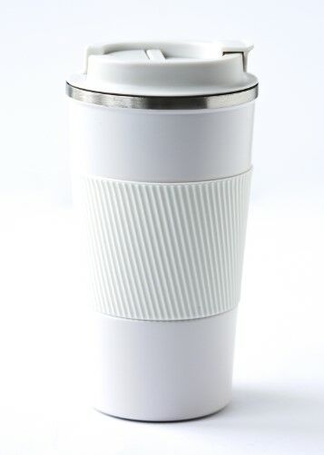 Black Goat Kahve Mug Termos - 500 ML Beyaz