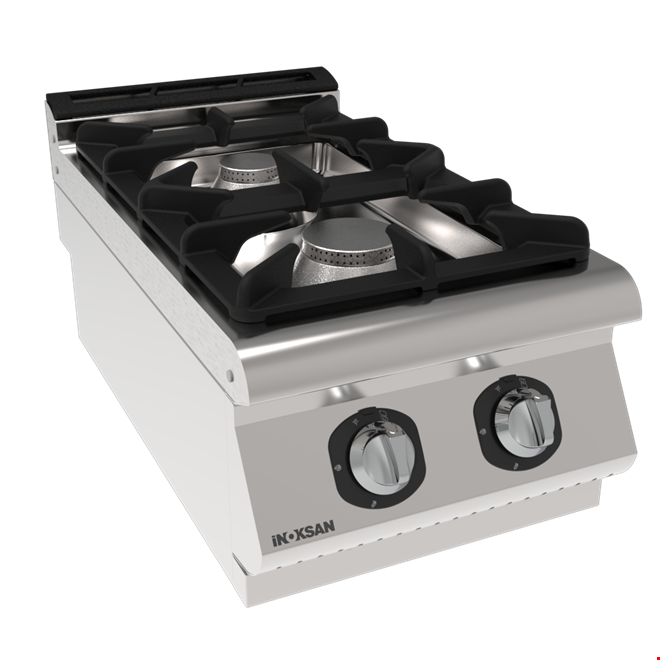 İNOKSAN INO-7KG 10S Gazlı Setüstü Ocak (9,5 kW) - Perfect 700 Seri, 1/2 Modül