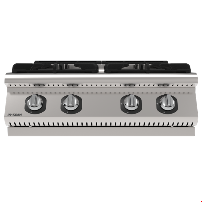 İNOKSAN INO-7KG 20S Gazlı Setüstü Ocak (19 kW) - Perfect 700 Seri, 4 Brülörlü