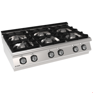 İNOKSAN INO-7KG 30S Gazlı Setüstü Ocak (28,5 kW) - Perfect 700 Seri, 6 Brülörlü