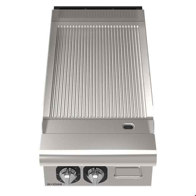 İNOKSAN INO-7IE 11S Elektrikli Setüstü Izgara (4,5 kW) - Perfect 700 Seri, Oluklu Yüzey, 1/2 Modül