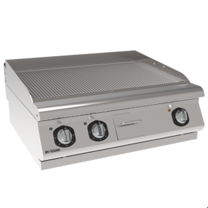 İNOKSAN INO-7IE 21S Elektrikli Setüstü Izgara (9 kW) - Perfect 700 Seri, Oluklu Yüzey, Tam Modül