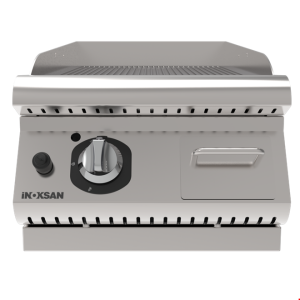 İNOKSAN INO-7IG 11S Gazlı Setüstü Izgara (6 kW) - Perfect 700 Seri, Oluklu Yüzey, 1/2 Modül