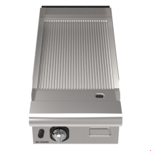 İNOKSAN INO-7IG 11S Gazlı Setüstü Izgara (6 kW) - Perfect 700 Seri, Oluklu Yüzey, 1/2 Modül