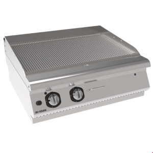 İNOKSAN INO-7IG 21S Gazlı Setüstü Izgara (12 kW) - Perfect 700 Seri, Oluklu Yüzey, Tam Modül