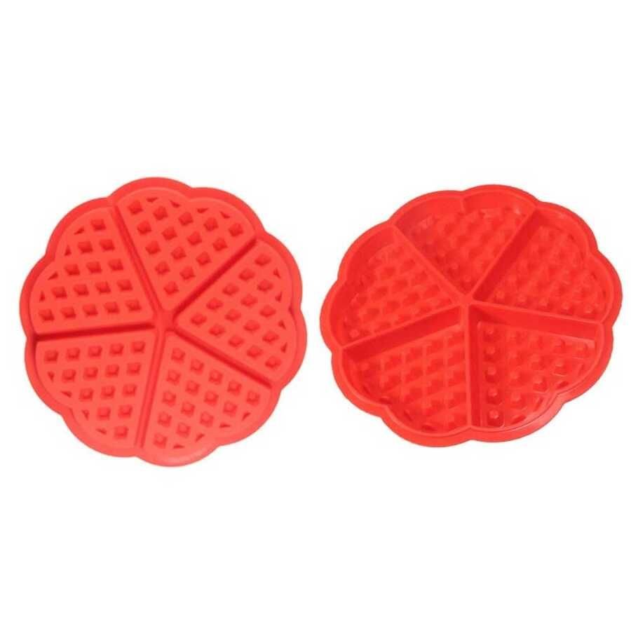 Waffle Kalıbı 5 Bölmeli Silikon (Wff-05)