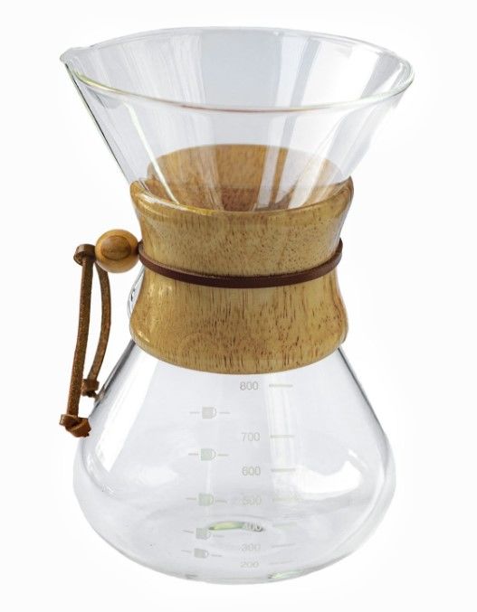 Black Goat Ahşap tutacaklı  Chemex 800 ml