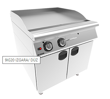 Çift Bölge, Çift Verimlilik: İnoksan INO-9IG20 - Tam Modül Gazlı Düz Yüzeyli Izgara (14 kW)