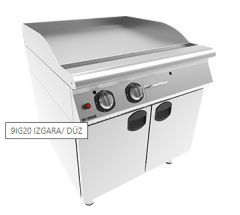 Çift Bölge, Çift Verimlilik: İnoksan INO-9IG20 - Tam Modül Gazlı Düz Yüzeyli Izgara (14 kW)