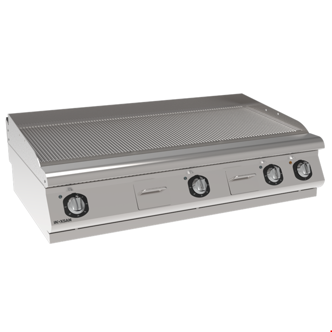 İNOKSAN INO-7IE 31S Elektrikli Setüstü Izgara (13 kW) - Perfect 700 Seri, Oluklu Yüzey, 1,5 Modül
