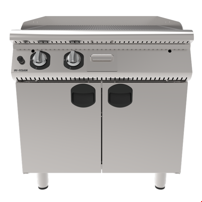 شواية غاز İnoksan مع خزانة - مموج INO-9IG21