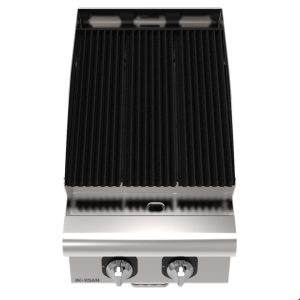 İNOKSAN INO-7LG 10S Gazlı Lavataşlı Izgara (8,3 kW) - Perfect 700 Seri, Döküm Izgaralı, 1/2 Modül