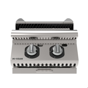 İNOKSAN INO-7LG 10S Gazlı Lavataşlı Izgara (8,3 kW) - Perfect 700 Seri, Döküm Izgaralı, 1/2 Modül